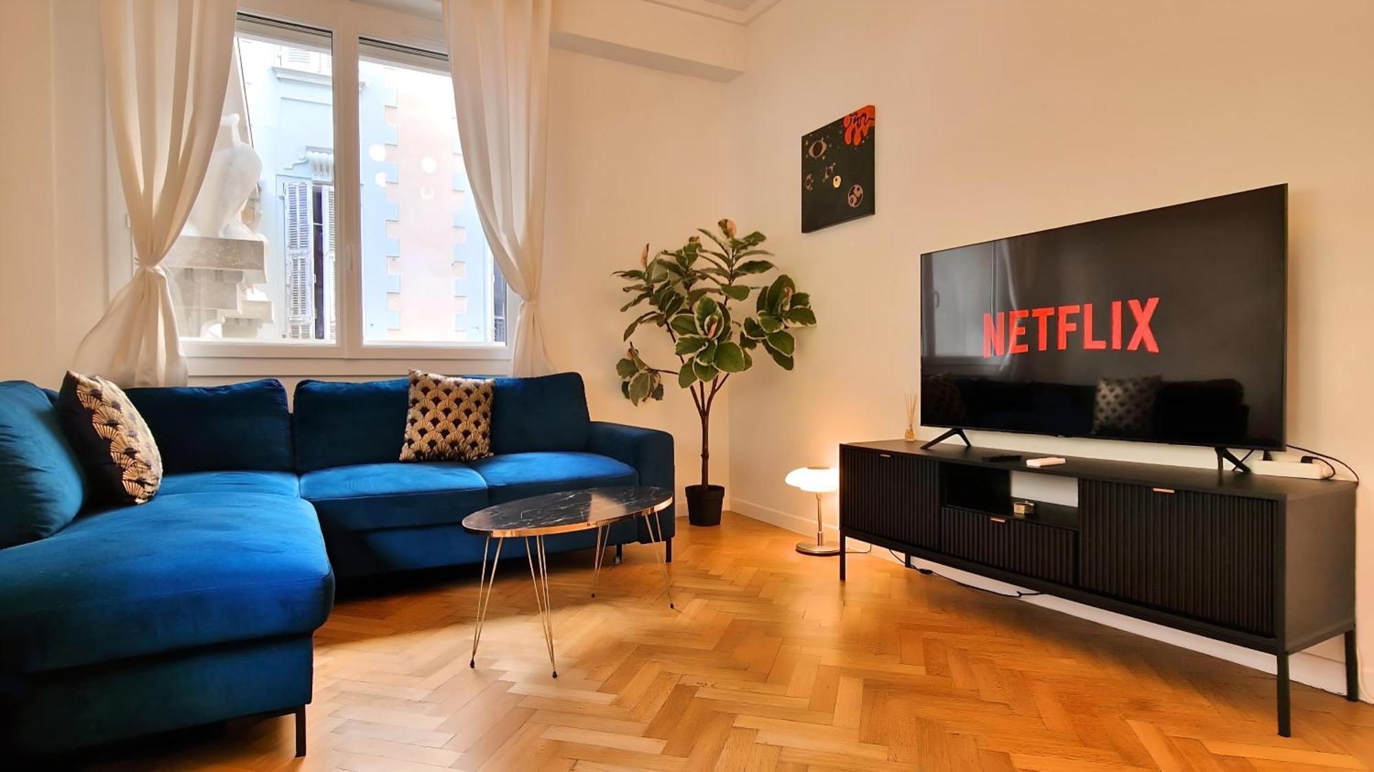 Jazzy Et Spacieux Appartement Prom Des Anglais Ницца Экстерьер фото
